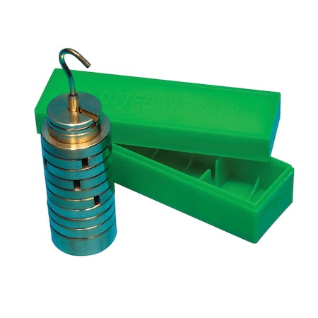 United Scientific Slotted Weight Set Of 13, With Hanger An WHST13